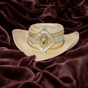 Vintage Sonni San Francisco Embellished Straw Hats